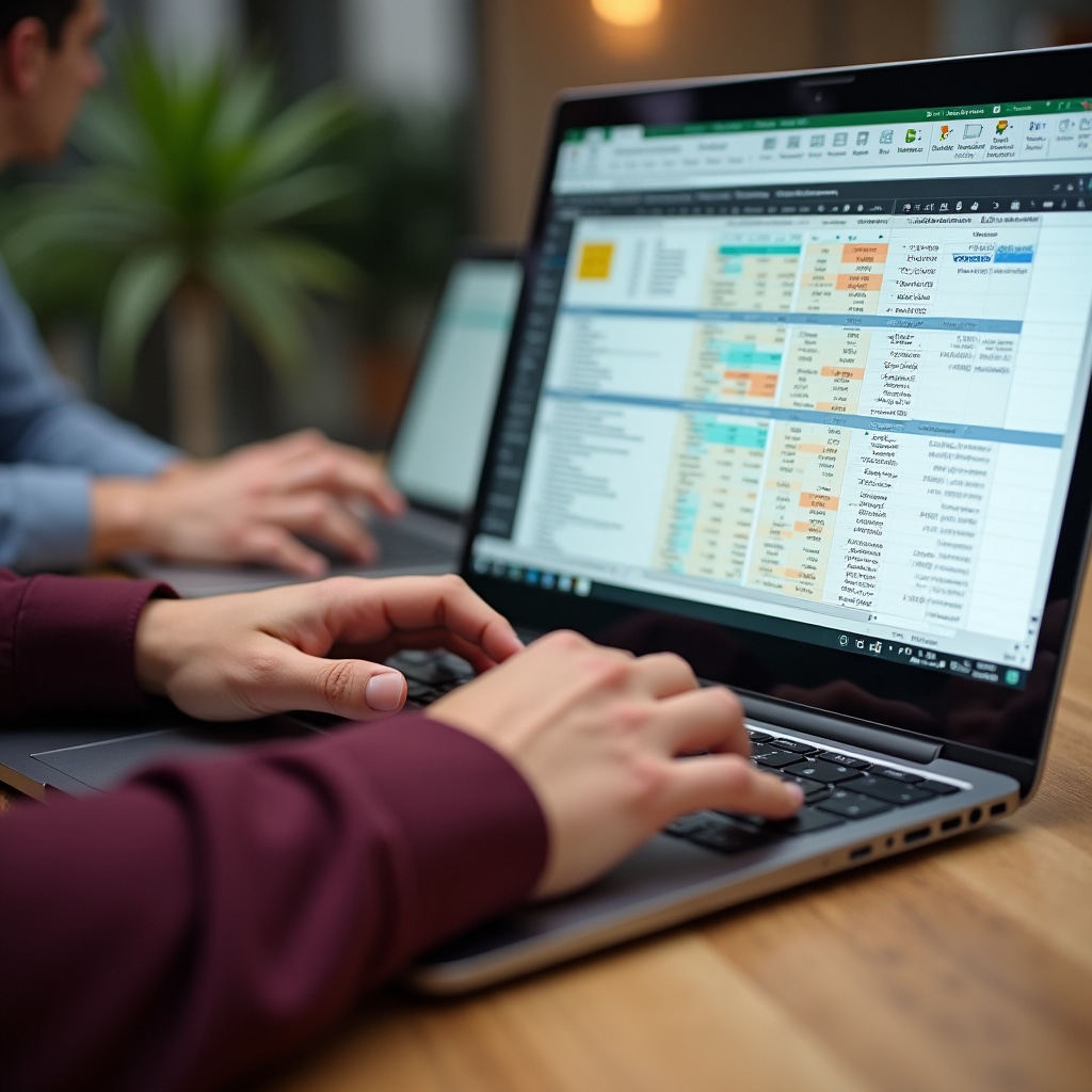 Tehnici avansate Excel pe ecran